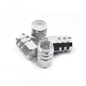 Auto car-styling New 4pcs/pack Theftproof Aluminum Car Wheel Tires Valves Tyre Stem Air Caps Airtight Cover