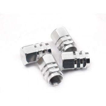 Auto car-styling New 4pcs/pack Theftproof Aluminum Car Wheel Tires Valves Tyre Stem Air Caps Airtight Cover