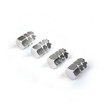 2017 New 4pcs/pack Theftproof Aluminum Car Wheel Tires Valves Tyre Stem Air Caps Airtight Cover May24#2 DROPSHIP 5lower