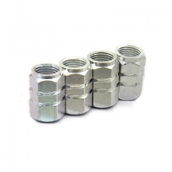 High Quality 4pcs/pack Theftproof Aluminum Car Wheel Tires Valves Tyre Stem Air Caps Airtight Cover hot selling