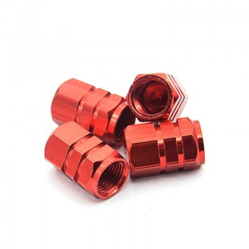 High Quality 4pcs/pack Theftproof Aluminum Car Wheel Tires Valves Tyre Stem Air Caps Airtight Cover hot selling