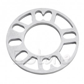 10MM Alloy Aluminum Wheel Spacers Shims Plate 4/5 Stud Fit WS-100 Universal