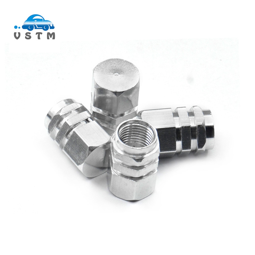 Lowest price Auto car-styling New 4pcs/pack Theftproof Aluminum Car Wheel Tires Valves Tyre Stem Air Caps Airtight Cover