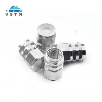 Lowest price Auto car-styling New 4pcs/pack Theftproof Aluminum Car Wheel Tires Valves Tyre Stem Air Caps Airtight Cover