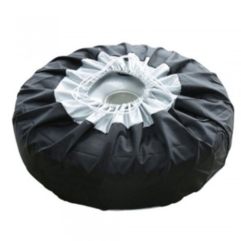 1PCS Tire Cover Case Car Spare Tire Cover Storage Bags Carry Tote Polyester Tire For Cars Wheel Protection Covers 4 Season