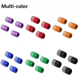 4X Car Truck Bike Tire Wheel Rims Stem Air Valve Caps Tyre Cover Aluminum