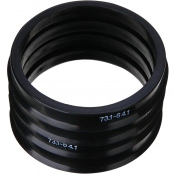 New Arrival 4pcs/set 73.1-64.1mm Plastic Wheel Center Collar Hub Centric Ring For Honda