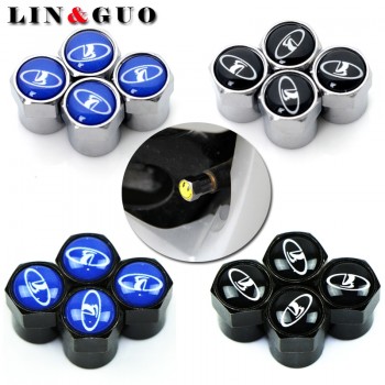 4pcs Car Wheel Tire Valves Tyre Air Caps case for lada niva kalina priora granta largus vaz samara 2110 Motorcycle Automobiles