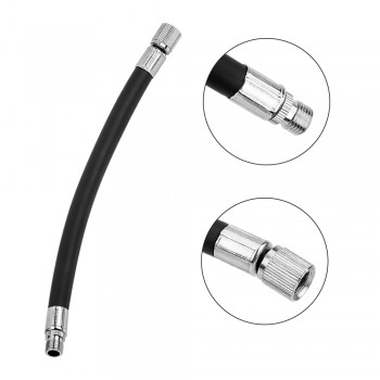 Car Tyre Valve Extension Auto Bike Motorbike Tyre Accessories Rubber Twin Wheel Truck Valve Adapter Flexible Tube