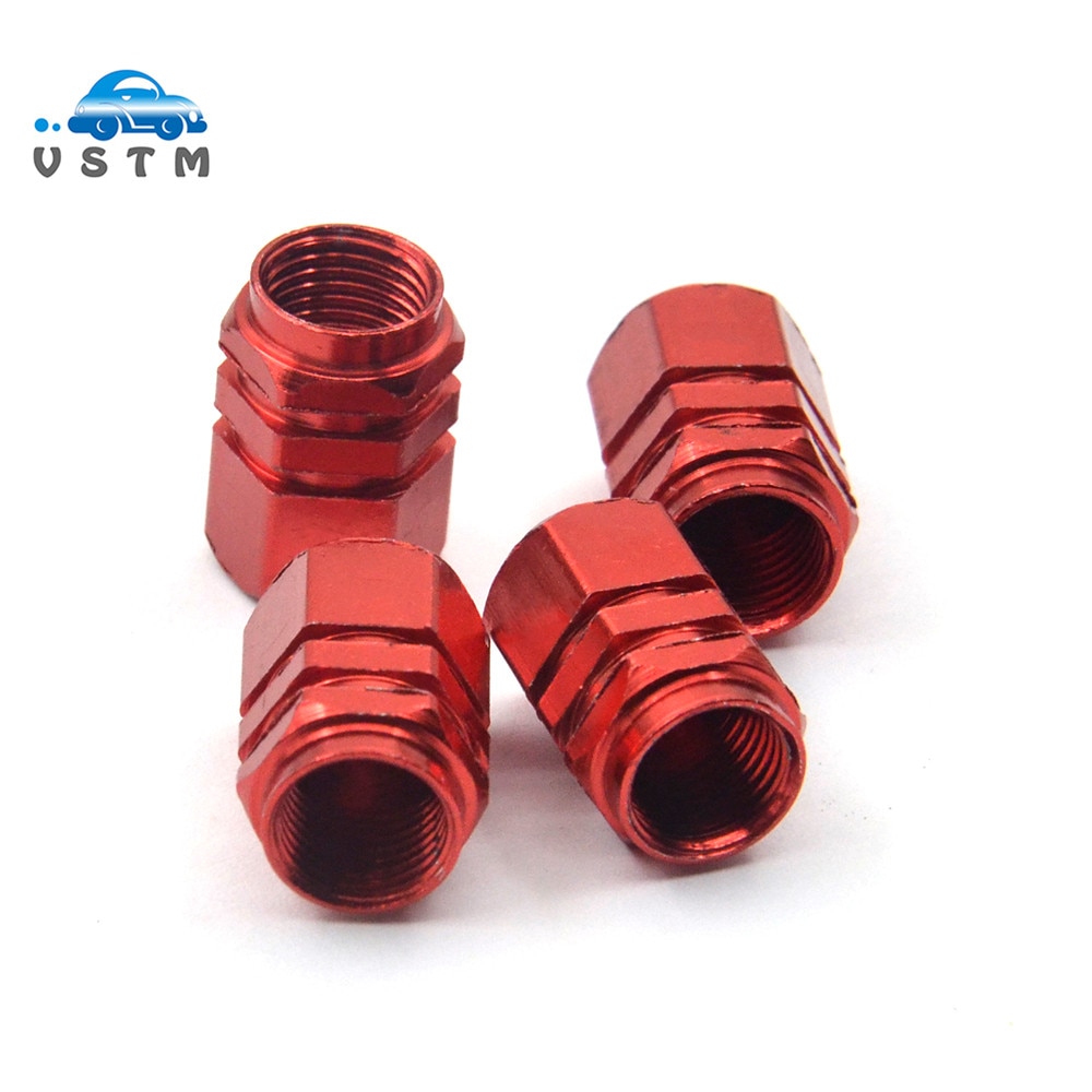 Cover Tires Valves Tyre Stem Air Caps Airtight New 4pcs/pack Theftproof Aluminum Car Wheel hot selling Dropshipping