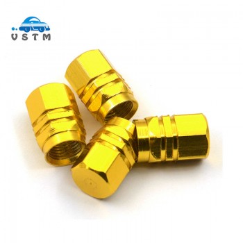 Cover Tires Valves Tyre Stem Air Caps Airtight New 4pcs/pack Theftproof Aluminum Car Wheel hot selling Dropshipping