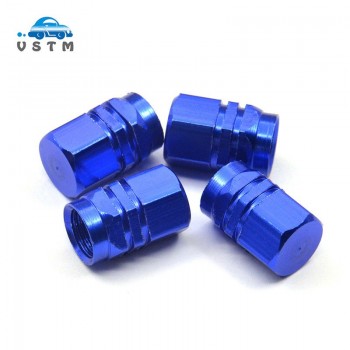 Cover Tires Valves Tyre Stem Air Caps Airtight New 4pcs/pack Theftproof Aluminum Car Wheel hot selling Dropshipping