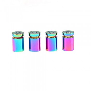 POSSBAY Auto Car Tyre Air Valve Caps Universal Motorcycle Automobiles Bicycle Tire Valve Cap Bullet Airtight Cover