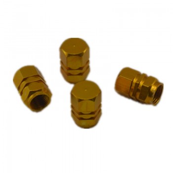 4pcs Universal Aluminum Car Tyre Air Valve Caps Bicycle Tire Valve Cap Car Wheel Styling Round Red Black Blue Silver Gold