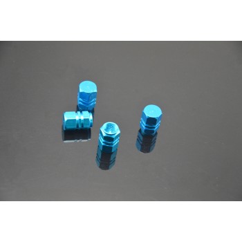 4pcs Universal Aluminum Car Tyre Air Valve Caps Bicycle Tire Valve Cap Car Wheel Styling Round Red Black Blue Silver Gold