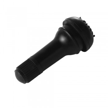 4Pcs/set TR413 Tubeless Car Wheel Tire Valve Stems with Caps  Black Tyre Rubber Valves With Dust Caps