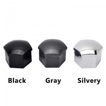 SPEEDWOW 20Pcs 17mm Car Wheel Auto Hub Screw Cover Protection Caps Wheel Nut Bolt Head Cover Cap For Audi