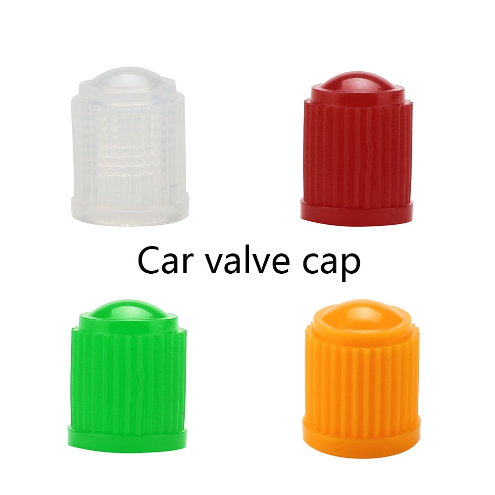 100pcs Fashion Plastic Auto Car Bike Motorcycle Truck wheel Tire Valve Stem Caps