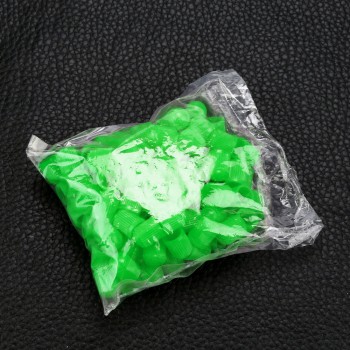 100pcs Fashion Plastic Auto Car Bike Motorcycle Truck wheel Tire Valve Stem Caps