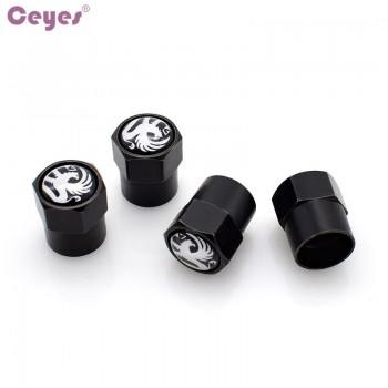 Ceyes Car Styling Car Badge Wheel Tire Valve Caps Tyre Dust Case For Vauxhall VXR Auto Covers Accessories Car-Styling 4pcs/lot