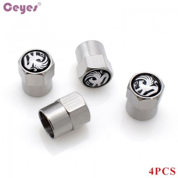 Ceyes Car Styling Car Badge Wheel Tire Valve Caps Tyre Dust Case For Vauxhall VXR Auto Covers Accessories Car-Styling 4pcs/lot