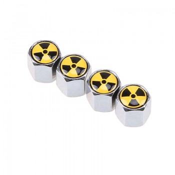 POSSBAY Car Wheel Tire Valve Caps Cover Motorcycle Tyre Wheel Air Valve Stem Cover Dustproof Tire Accessories