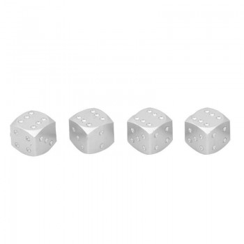 4pcs Dice Style Car Tire Wheel Tyre Caps Valve Stem Dust Covers