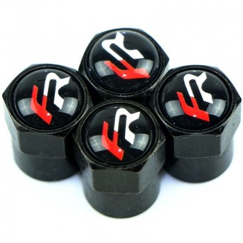 4pcs/lot Carbon black Car motorcycle bicycle Wheel Tire Valve Cap Tyre Dust Cap For lada seat FR opel OPC skoda vrs Accessories