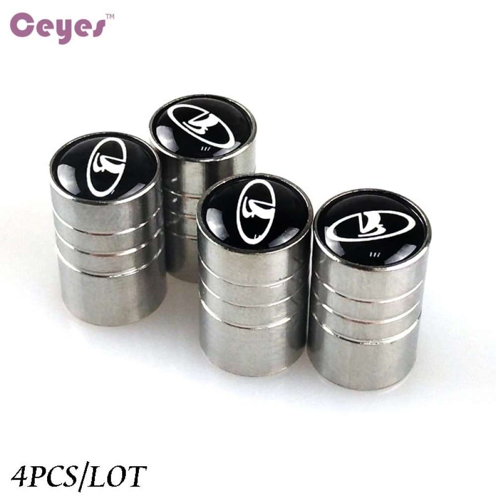 Car-Styling Car Wheel Tire Valves Caps Case For Lada Granta Priora Sedan Sport Kalina Vesta X-Ray XRay Filp Folding Accessories