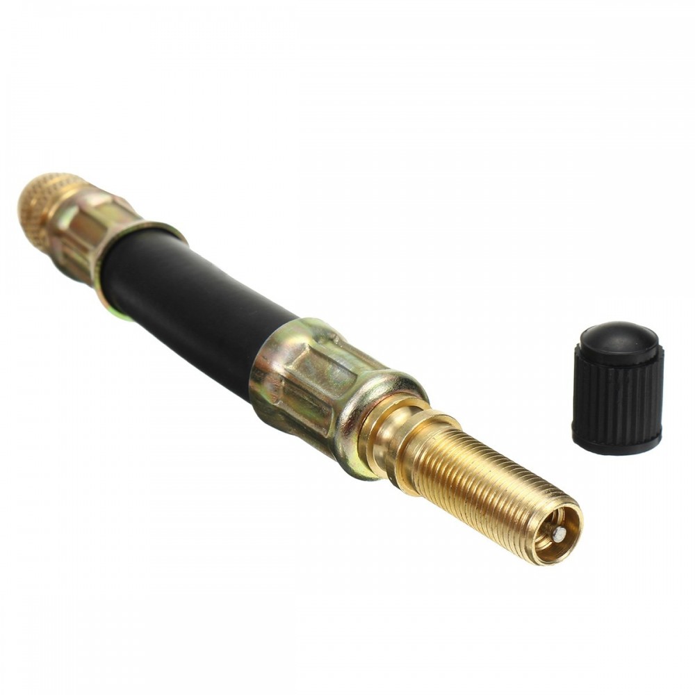 105mm Stainless Steel Car Rubber Durable Wheel Flexible Flexible Tyre Valve Extension Adapter Rubber Truck Lorry For Van Bus