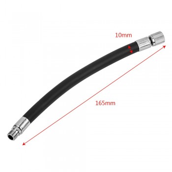 FORAUTO Rubber Twin Wheel Truck Valve Adapter Flexible Tube Tyre Valve Extension  Auto Bike Motorbike Tyre Accessories