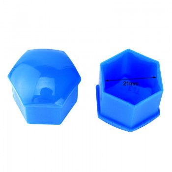 SPEEDWOW 21 mm Car Wheel Nuts Covers 20Pcs Wheel Screw Bolts Nut Caps Tyre Wheel Hub Covers Auto Hub Screw Protector