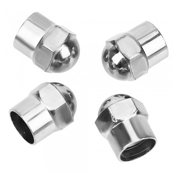 100Pcs Car Wheel Tire Valve Stem Cap Tire Accessories Airtight Cover Car Styling Chrome Plated Car Tyre Air Pressure Caps
