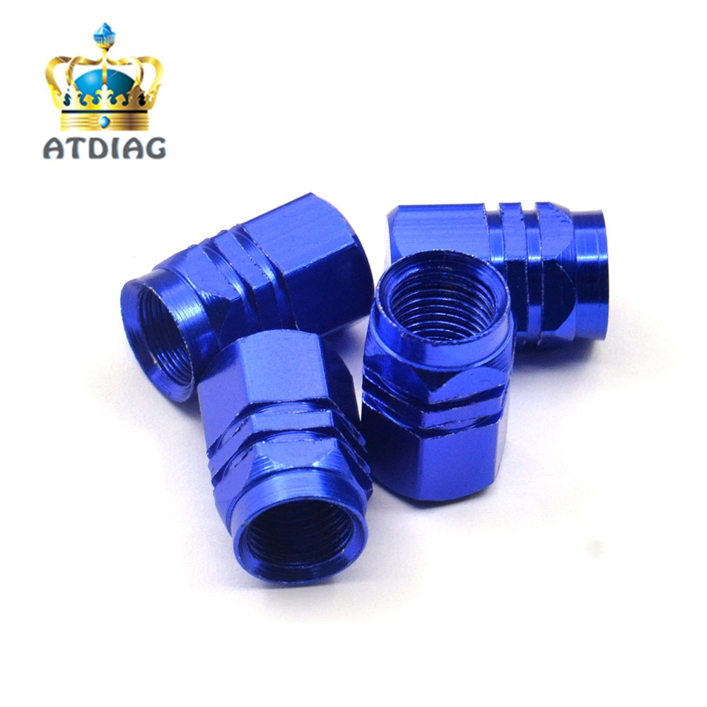 Theftproof Aluminum Car Wheel Tires Valves Tyre Stem Air Caps Airtight 4pcs/Lot