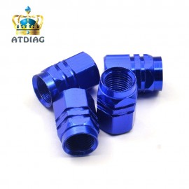 Theftproof Aluminum Car Wheel Tires Valves Tyre Stem Air Caps Airtight 4pcs/Lot