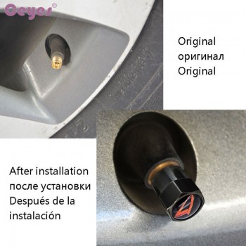 Ceyes Car Styling Car Wheel Tire Stem Covers Case For Daihatsu Sirion Yrv Auto Air Tyre Dust Valve Caps Accessories Car-Styling