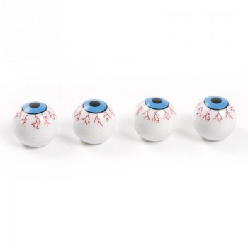 New 4Pcs/Lot Creative Bike Accessories Eye Ball Pattern Auto Wheel Valve Air Stem Cap Cover Tire Screw Dust Plug for Car Truck