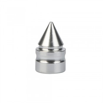 4x Aluminum Bullet  Car Truck Air Port Cover Tire Cone Rim Valve Wheel Stem Caps
