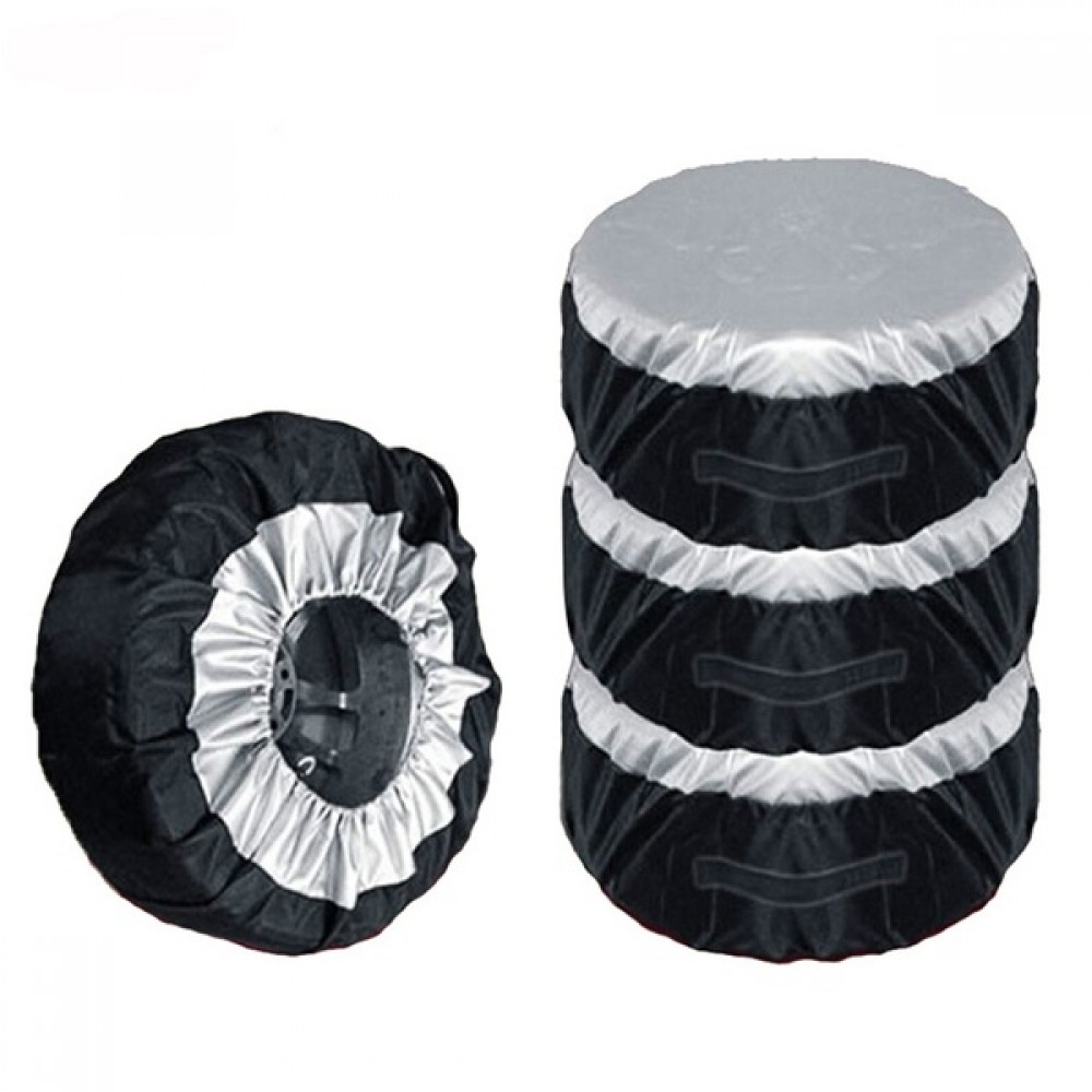 1PCS 80*47cm Tire Cover Case Car Spare Tire Cover Storage Bags Carry Tote Tire For Cars Wheel Protection Covers 4 Season