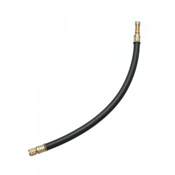 Truck Vehicle Bus Wheel 300mm Tire Tyre Valve Extension Adaptor Flexible Rubber Stainless Steel