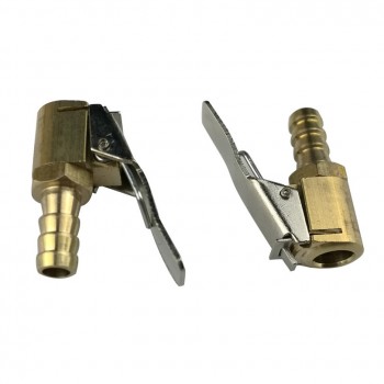 2PC Inflator Valve Connector Brass Tire Valve Air Pump  8mm Auto Car Truck Tire New car-styling car accessories