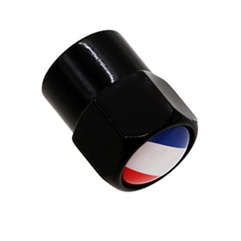 HAUSNN 4Pcs/Pack Car Accessories France Flag Logo Sticker Wheel Tire Valve Caps Stem Covers Auto Styling For Peugeot Citroen