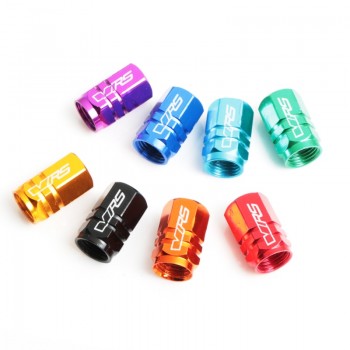 4pcs/set Aluminum Car Tyre Air Valve Caps Bicycle Tire Valve Cap case for skoda VRS octavia fabia rapid yeti superb Car Styling