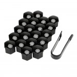 20Pcs Car Styling Car Wheel Nuts Covers 19mm Auto Caps Hub Screw Protector Plastic Protective Bolt Caps Bolt Head Cover Cap