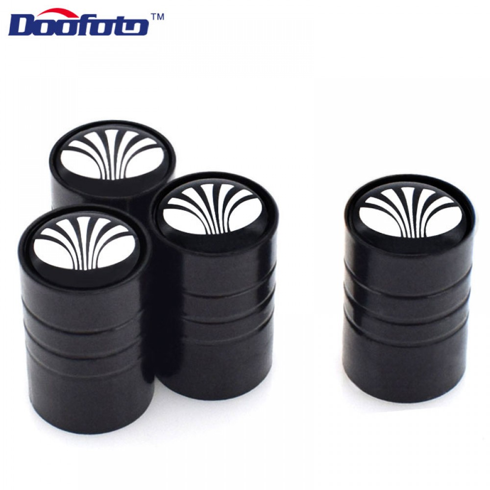 Doofoto Car Styling Auto Wheel Tire Valve Tyre Dust Caps Case For Daewoo Espero Nexia Matiz Lanos Nubira Accessories Car-Styling