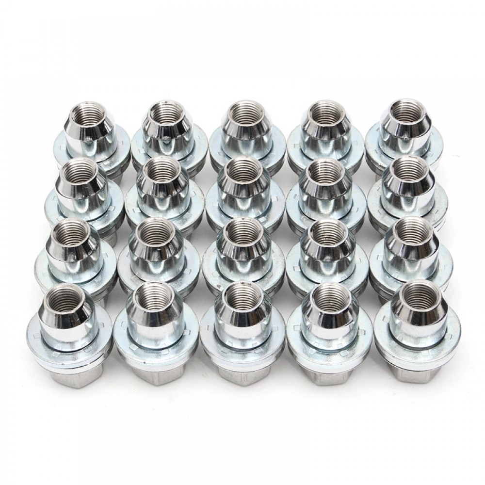 20pcs/set 22MM Wheel Nut Set LR068126 For Land Rover For Range Rover Sport L322 For DISCOVERY 3/4