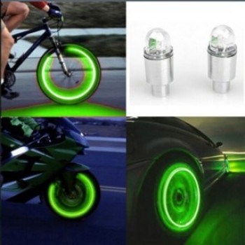 Super Power Lights Tire Lamp resistant Muiticolor Auto Accessories Bike Supplies Neon Blue Strobe LED Tire Valve Caps motorcycle