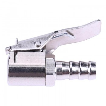 8mm Brass Car Truck Tire Inflator Air Valve Connector Clip-on Air Chuck For Car Motorcycles Electric Car Tire Inflation New
