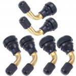 2pcs 90 Degree Car Vehicle Tyre Valve Extension Adaptor Tire Stem Extender Motorcycle Accessories