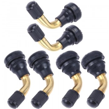 2pcs 90 Degree Car Vehicle Tyre Valve Extension Adaptor Tire Stem Extender Motorcycle Accessories